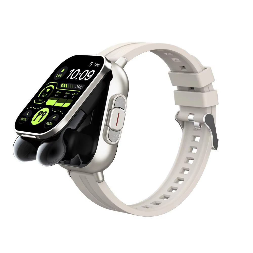 Smartwatch with Wireless Earbuds