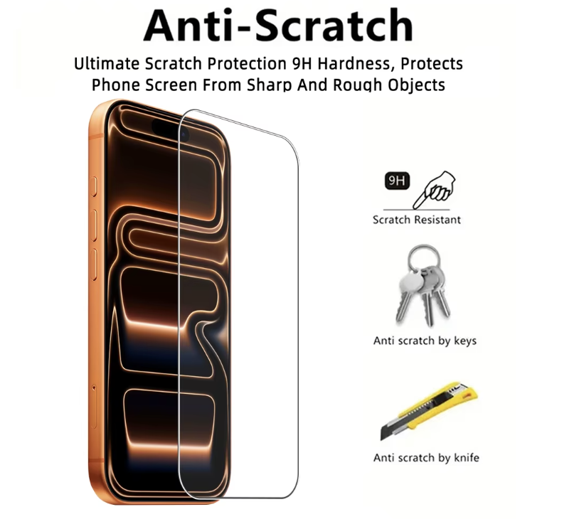 High-Quality 9H 3D Tempered Glass for iPhone 14 Pro - Image 4