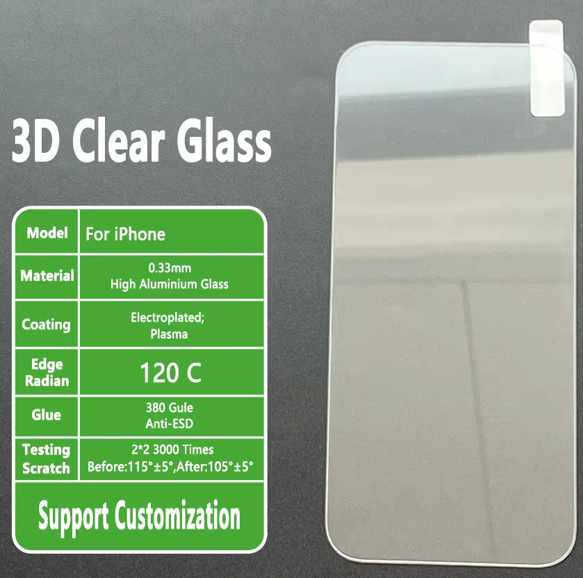 High-Quality 9H 3D Tempered Glass for iPhone 13 Pro - Image 5