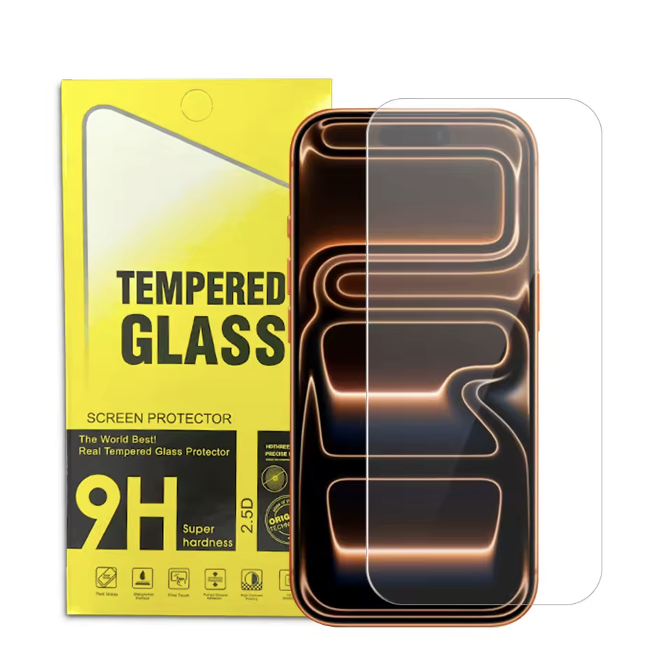 High-Quality 9H 3D Tempered Glass for iPhone 17 Pro