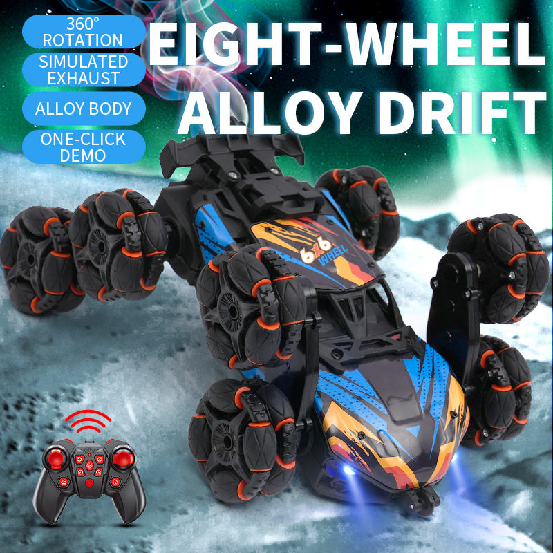 8 Wheel Electric Stunt RC Car - Image 2