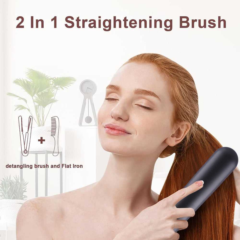 Rechargeable USB Hair Beard Straightener  - Image 3