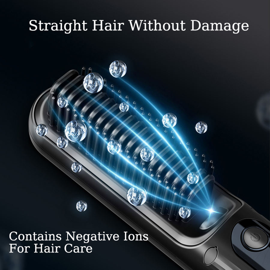 Portable USB Rechargeable Hair Straightener - Image 4