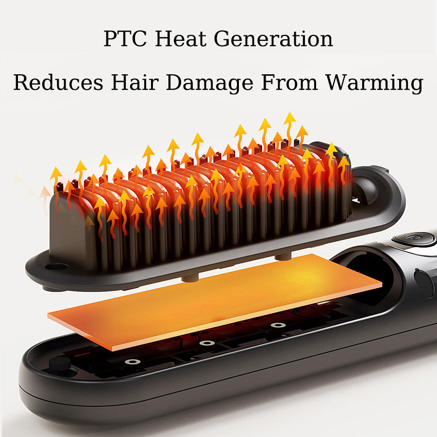 Portable USB Rechargeable Hair Straightener - Image 5