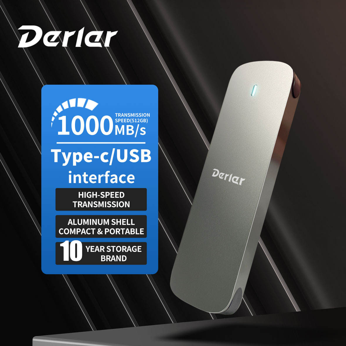 2TB SSD Portable External Hard Drive Storage - Image 9