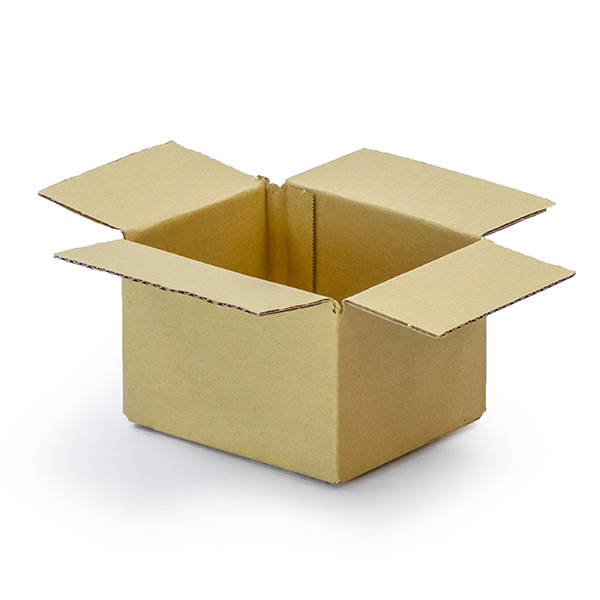 Standard Single Wall Rigid Cardboard Boxes 152x127x102 mm