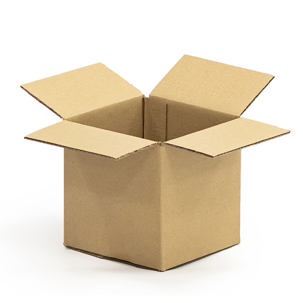 Standard Single Wall Rigid Cardboard Boxes 152x152x152 mm