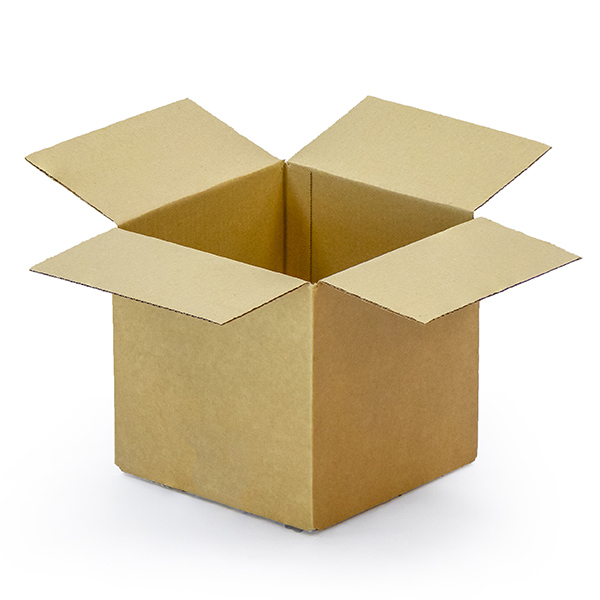 Standard Single Wall Rigid Cardboard Boxes 178x178x178 mm (7x7x7 inches)