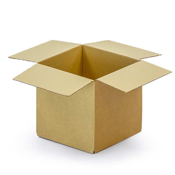 Standard Single Wall Rigid Cardboard Boxes  203 x 203 x 203 mm