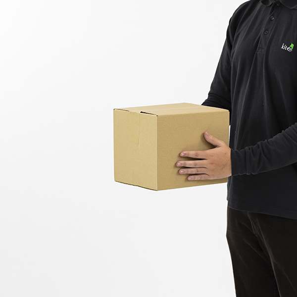 Rigid Single Wall Cardboard Boxes Standard 254 x 203 x 203 mm - Image 2