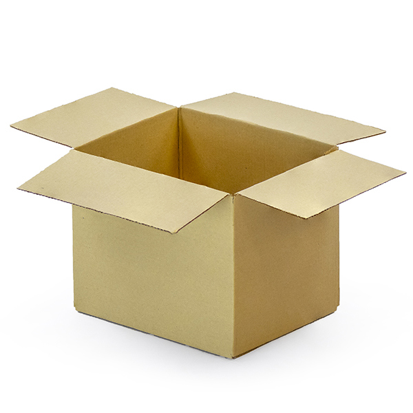 Rigid Single Wall Cardboard Boxes Standard 254 x 203 x 203 mm