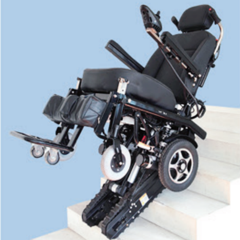 Handicapped Electric Wheelchair with Stair Climbing 
