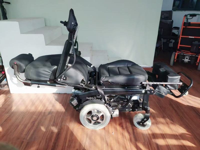 Handicapped Electric Wheelchair with Stair Climbing  - Image 2