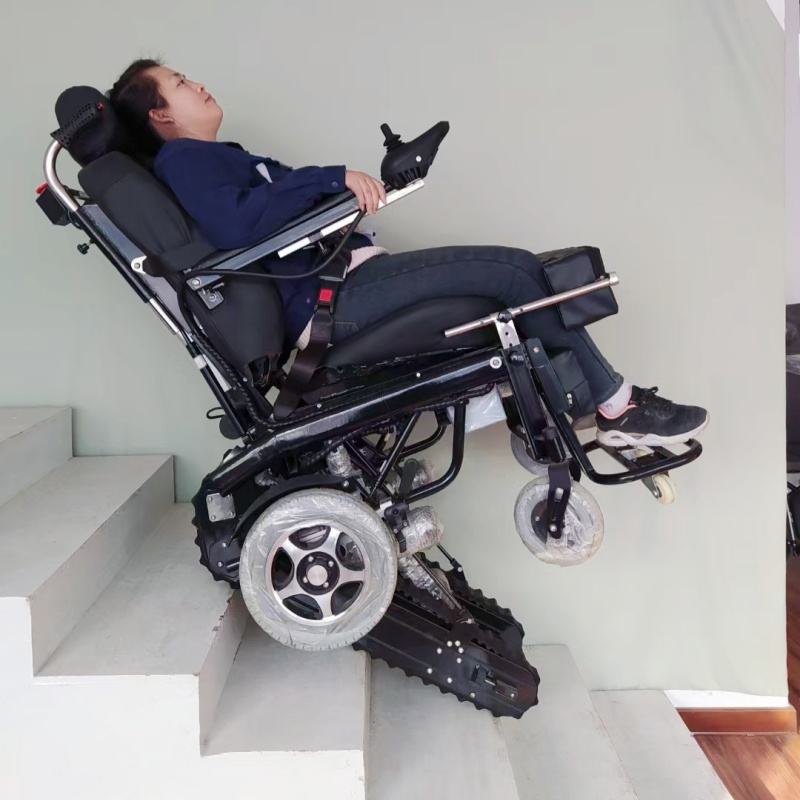 Handicapped Electric Wheelchair with Stair Climbing  - Image 5